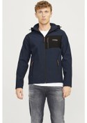 Resim Jjtaylor Softshell Jacket Lacivert12259615 001 