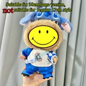 Resim 6 adet/a set 38cm Labubu Stitch Giysiler Dolaşan Giyim Modası Overaller, Dolaşan Giyim Aksesuarları, Labubu Giysiler Tasarımcısı, Dolaşan Oyuncak 