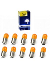 Resim Sinyal Ampülü Turuncu 12v 10 W Tek Duy Düz Tırnak 