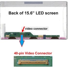 Resim Dell Fujitsu Lifebook Ah520, Ah530, Ah530hd6 Lcd Ekran, Panel (15.6led 40pin) 