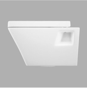 Resim Lucco Loop 53 CM Asma Klozet Beyaz 