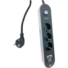 Resim Rose Gr-300 3'lü 5metre Kablolu Akım Korumalı Grup Priz 5 