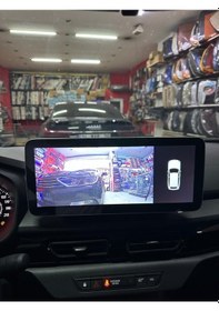 Resim Celali Tuning Dacia Sandero Android 12 Carplay Mercedes Model Navigasyon Multimedya - 2gb Ram 32gb Hdd 