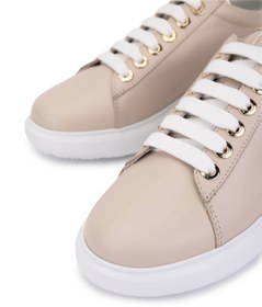 Resim Mario Valentino Kadın Hakiki Deri Bej Sneakers & Spor Ayakkabı 