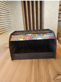 Resim Ahşap Ekmeklik ,ekmek Dolabı Ahşap 