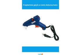 Resim Letsii Hızlı Isınan Ergonomik Sıcak Silikon Tabancası 