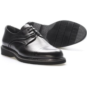 Resim Fast Step Hakiki Deri Erkek Klasik Ayakkabı 126ma975 Siyah 