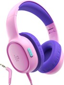 Resim Tronsmart KH01 Kablolu Çocuk Kulaklıkları (pembe) 