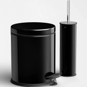 Resim Adalinhome Reyka Metal 2'li Banyo Seti / 5 Lt. 