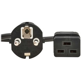 Resim 2 Metre 3x1.5mm² C19 To Schuko Güç Kablosu Iec Uzatma Power Kablosu 