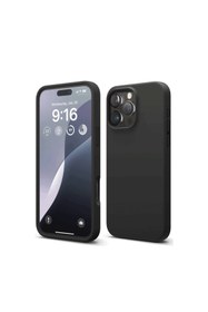 Resim artlab Art İphone 16 Pro Max Kılıf Nano İçi Kadife Silikon - Siyah Lab 