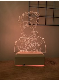 Resim Naruto Kakashi Hatake 16 Renk Gece Lambası 