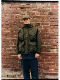 Resim Barbour Transport Şapka Gn31 Dusky Green Yeşil 