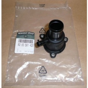 Resim Termostat Yuvası Kapağı R19 Megane Clio 1.4 1.6 8v k7m k7j 8200561420 