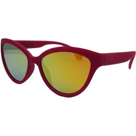 Resim Esrada Çekik Mat Vişne Aynalı Kız Çoçuk Güneş Gözlüğü 4011 