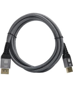 Resim Nusrat Bilişim Dark "DK-CB-DPL188K"1.8MT 8k 60Hz Destekli Display Port Kablo (DK-CB-DPL188K) 