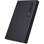 Resim DM HD005 2.5 inç SATA-USB 3.0 Micro B Hard Disk Kutusu Siyah 