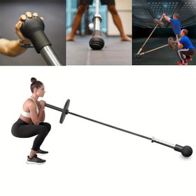 Resim 1 adet Barbell Alt Kılıfı, Egzersiz Ekipmanı - 2"/5.08 cm Bara Uygun, Sert Çekiş, Squat Antrenmanı, Kuvvet Antrenmanı İçin Uygundur 