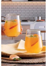 Resim Paşabahçe 41536 Allegra Su Bardağı 6 Adet 425 cc 