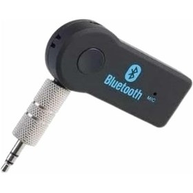 Resim Sptmgldı Tüm Cihazlara Uyumlu Bluetooth Aux Araç Kiti Siyah 