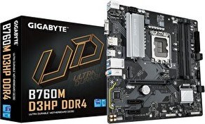 Resim Gigabyte B760M D3HP DDR4 Intel B760 1700 mATX Anakart 