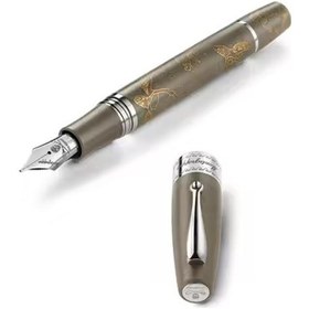 Resim Montegrappa Sea Shepherd Caretta Caretta Limitli Üretim Dolma Kal Gri 