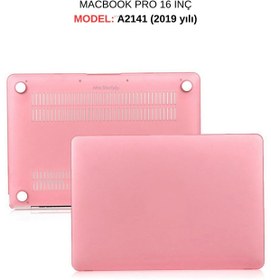 Resim Mcstorey Macbook Pro Kılıf Mat Flu Kılıf 16inç A2141 (2019 YILI ÜRETİMİ) Ile Uyumlu 