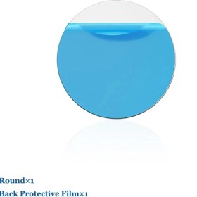 Resim GongtuShop 1 Adet Yuvarlak Stil 3m Metal Plaka Disk Demir Levha Mıknatıs Cep Cep Telefonu Tutucu Manyetik Disk Demir Araba Havalandırma Dağı Akıllı Telefon Standı (Yurt Dışından) 