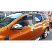 Resim EBAL OTO AKSESUAR Dacia Duster Krom Ayna Kapağı 2 Parça 2018 Ve Üzeri Paslanmaz Çelik 