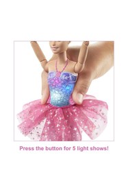 Resim Barbie Işıltılı Balerin Bebek HLC25 - 3+ Yaş 