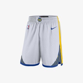 Resim Nike Golden State Warriors Erkek Gri Basketbol Şortu 