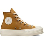 Resim Converse A05197c Ctas Lift Hi Sneakers Kahverengi Kadın Ayakkabı Kahverengi 