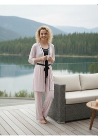 Resim Eliz Kadın Pijama Takımı Açık Pembe 