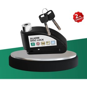Resim shopwave Titreşim Sensörlü Alarm Disk Kilidi Motosiklet Scooter Bisiklet 