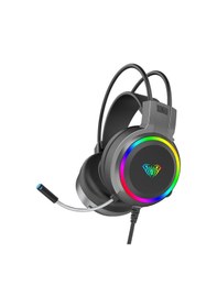 Resim Aula S608 Rainbow 3.5 MM + USB-A Oyuncu Kulaklığı 