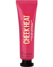 Resim Maybelline New York Cheek Heat Likit Allık 25 Fuchsia Spark Fuşya 