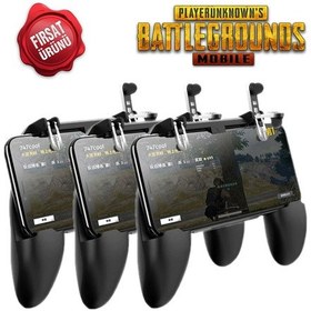 Resim 3 Adet Pubg Mobil Oyun Konsol Gamepad Controller Tetik Konsol W10 