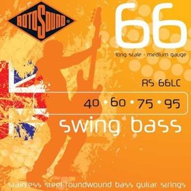 Resim Rotosound RS66LC Swing 4 Telli Bas Gitar Teli (40-95) 
