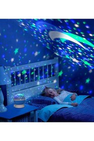 Resim gifttime Otomatik Dönen Büyük Boy Starmaster Mor 