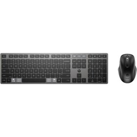 Resim HP 720 Çoklu Cihaz Bağlantılı Şarj Edilebilir Kablosuz Klavye ve Fare (9T5A9AA) 