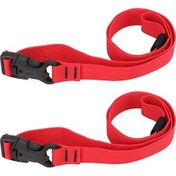 Resim Adet Bağlama Kayışı, 2 Saplı Ayarlanabilir Hızlı Çıkarma Paketleme Kayışları, Açık Hava Kamp Bagajı İçin 1,5 M / 59 İnç 