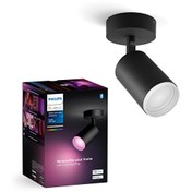 Resim Philips Hue Fugato Akıllı Led Spot Lamba 1x4.2 W Siyah V2 