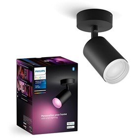 Resim Philips Hue Fugato Akıllı Led Spot Lamba 1x4.2 W Siyah V2 
