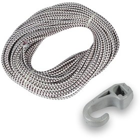 Resim Çadır Branda Gergi Lastiği İp 20 Mt+ 10 Adet Plastik Lastik Kanca 