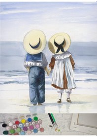 Resim Moranka Sayılarla Boyama Hobi Seti Çıtalı 40x50 Cm - Çocuklar 