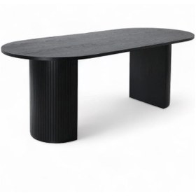 Resim Nord Dining Table Black 