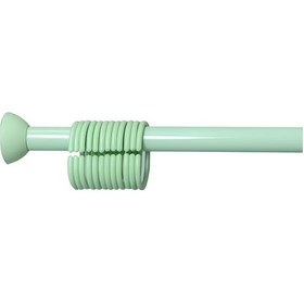 Resim Zethome Banyo Duş Perde Borusu 120cm-200 Cm Yeşil Duş Perde Askısı Duş Borusu Metal Yeşil 