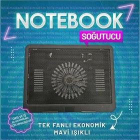 Resim Exonix Notebook Soğutucu Fan Işıklı N191 