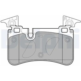 Resim Delphı Lp2151 Arka Fren Balatasi A0044208520 A0054202220 A0054202520 