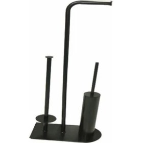 Resim Azm System Mat Siyah Hareketli Wc Set BA40000 001053 Al6 